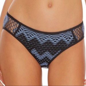 NWOT Becca Reveal crochet hipster bikini bottom